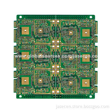 4-layer low cost GPS PCB with gold immersion